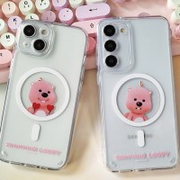 아이폰15 갤럭시S24 정품 잔망루피 맥세이프 핸드폰케이스