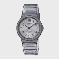 CASIO 카시오 MQ-24S-8B 그레이 투명 젤리 저소음 학생 수능시계