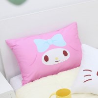 산리오 캐릭터 페이스 베개커버 큐티 3종