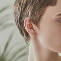 [천우희 착용] silver twinkle star-earring