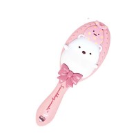 스밋코구라시 큐빅 입체 브러쉬 빗 블루 핑크 2종