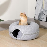 미우프 고양이 숨숨집 동굴 도넛 터널