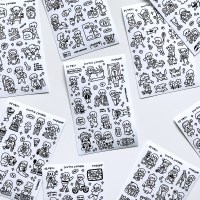 꼬맹즈 씰스티커 팩