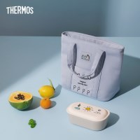 [써모스] 제로퍼제로 심플 데일리 보냉백 REW-007KC 7L 도시락 가방