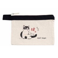 플랫 파우치 (하) 모프샌드 mofusand 4582662916883 그레이파카