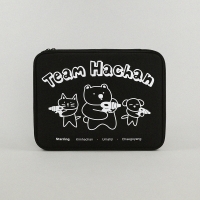 [클리어런스] 팀하찬 노트북 파우치 블랙 13 15 17인치