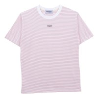 스트라이프 티셔츠 핑크