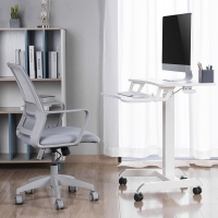 PJS-8 모션데스크 이동식 높이조절 영상대 사이드테이블