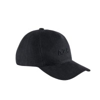 아페쎄 APC 에덴 토널 데님 로고 볼캡 LZE NOIR DELAVE