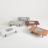 집들이 가정용 4-6인 좌식 불판 테이블 1200 / 고기 식당용 식탁 고