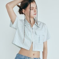 TWO WAY CROP SHIRT