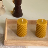 하우올리 스크류 천연 밀랍초