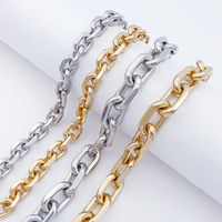 알루미늄체인 링크사슬체인 가방체인줄 50CM