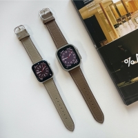 애플워치 호환 오벌 버클 가죽 스트랩