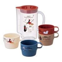 [마녀배달부 키키] 4단컵&물통세트(키키 모던패턴)