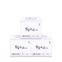 [청담소녀] 오리지널 생리대 (중형 16p) 3팩