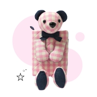 빈티지 핑크 베어 (a6 다이어리 / 속지 별도)