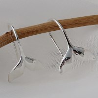 925 SILVER 실버 돌핀 귀걸이