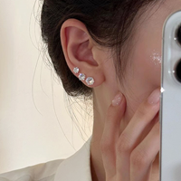 셀티오 큐빅 실버925 귀걸이