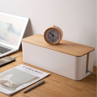 우드커버 멀티탭 정리함 (6type)