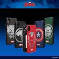 마블 메탈 엠블렘 마그네틱 도어범퍼 케이스 아이폰13 시리즈