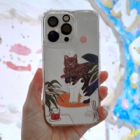 비아01 x 가든그림 두고양이 폰케이스