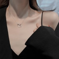 14k 18k 영원한 인연 더블링 목걸이 20대 30대 커플 선물