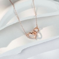 14k 18k 믹스링 하트목걸이 20대 30대  여자친구 프로포즈선물