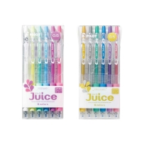 쥬스 juice 컬러 젤잉크펜 파스텔,메탈릭 6P세트