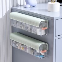 슬라이딩 벽부착 속옷 수납 양말 칸막이 소품 정리함