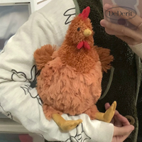 닭 인형 귀여운 특별한 동물 애착 여자친구 선물 인형