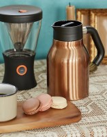 [리퍼상품] 캐나다 아소부 스텐 보온보냉 핸들서버 주전자 1L 코퍼