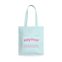 Color eco bag_mint