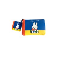 미피 스쿨 miffy 미니지갑 소형 파우치 블루옐로