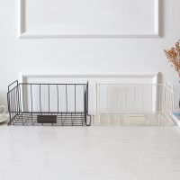철제 컬렉션 스텝 바스켓 1p-2color