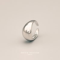 Silver925 볼드 포인트 볼륨 반지 SR25