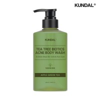 쿤달 티트리 바이오틱스 아크네 바디워시 500ml 애플그린티