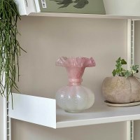 페이퍼가든 별의 눈물 불어서 만든 프리미엄 유리 꽃병 복숭아