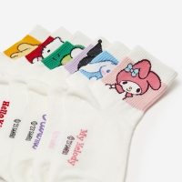 산리오캐릭터즈 양말세트 6pcs (큐티)