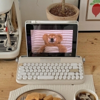 엑토 레트로2 미니 블루투스 텐키리스 키보드 B307