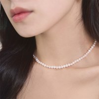[925실버] 블랑쉬 천연담수진주 목걸이