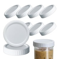 텀블자 뚜껑 PP캡 (대) 86mm 밀폐용기 겸용 뚜껑 10개 세트