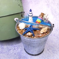 홈메디 바다 양철통 장식 만들기