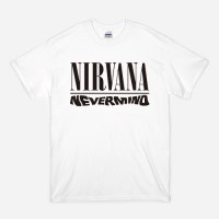[ROCK AMERICA] ROCK T SHIRTS (NIRVANA WHITE) 너바나