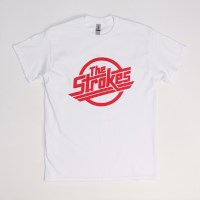 [ROCK AMERICA] ROCK T SHIRTS (STROKES WHITE) 스트록스 스트로크