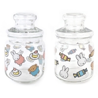 일본 수입 모모 미피 소품 유리병 스위트 파티세리