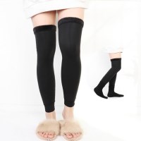 여자 긴목 융 무릎 보온 겨울 다리 레그 워머