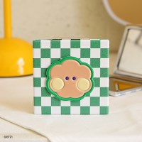 BT21 minini 레더패치 양면거울 - 슈키(SHOOKY)
