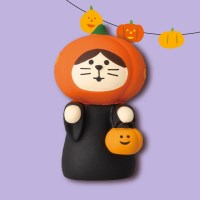 concombre 호박을 쓴 고양이