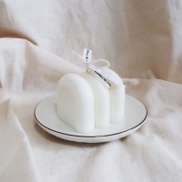 [호수공방] 브레드 오브제 캔들 인테리어소품 홈테코